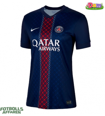 Paris Saint-Germain Hemmatröja Kvinnor 2025-26 Kortärmad